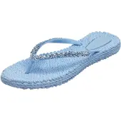 Ilse jacobsen Flip Flops Damen Cheerful Glitter Bluebell-Schuhgröße 40