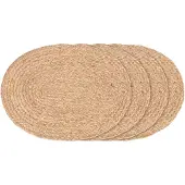House Nordic | Set mit 4 Tischsets aus Bombay-Jute Natürlich Jute 45x35x0.5 cm | NADUVI