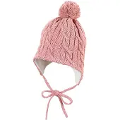 Sterntaler Bindemütze in Rosa - 49 cm