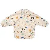 Liewood Merle Cape Lätzchen mit Print, Around the world/Sandy