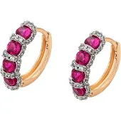 NAEMI Women Earrings in Rose Gold Pink | Gr.: onesize