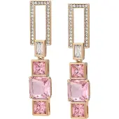NAEMI Women Earrings in Rose Gold Pink | Gr.: onesize