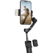 Hohem iSteady X3 Schwarz – 3‑Achsen‑Smartphone‑Gimbal mit Magnetischem Fülllicht