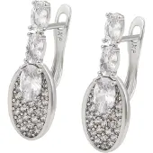 Faina Women Drop Earrings in Silver | Gr.: onesize