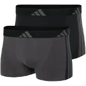 Adidas Sportswear Retro Short / Pant Active Micro Stretch Seamless in Schwarz / grau | Gr.: L