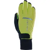 Roeckl Villach 3 Winter-Fahrradhandschuhe fluo yellow 10.5