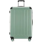 Hauptstadtkoffer - Spree Großer Koffer erweiterbar XL Trolley Aufgabegepäck, Check-In Luggage Hardcase, Reisetrolley 4 Rollen, TSA, 75cm, 119 L,Mint