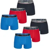 Phil&Co. Retro Boxer Jersey Core in BlueRedBlack | Gr.: L