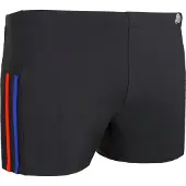 Guggen Mountain Herren Badehose eng anliegend gestreift Boxerbadehose