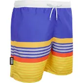 Guggen Mountain Herren Badehose mit Muster Streifen
