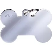 My Family Meine Familie Medaillon Knochen 48x31mm Messing