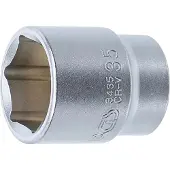 Bgs Steckschlüssel-Einsatz Sechskant Antrieb Innenvierkant 20 mm (3/4") SW 35 mm