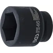 Bgs Kraft-Steckschlüssel-Einsatz Sechskant Antrieb Innenvierkant 25 mm (1") SW 46 mm