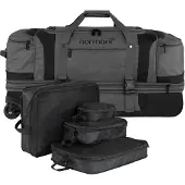 Normani Reisetrolley 120-150 L mit Kleidertaschen