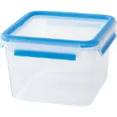 EMSA CLIP & CLOSE FRISCHHALTEDOSEN, Box, Rechteckig, 1,75 l, Blau, Transparent, Kunststoff, Deutschland