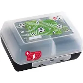 EMSA Brotdose Variablo Soccer mit Trennwand 16x11x7cm