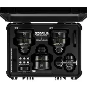 DZOfilm Gnosis Makro 3-Objektiv-Kit (32mm/65mm/90mm T2.8) im Sicherheitskoffer - metrisch