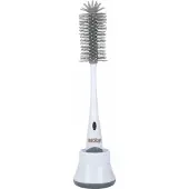 Nuby - Silicone bottle brush with stand - 12 inches