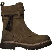 Rieker Damen Stiefel gefüttert Grün