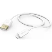 Hama Ladekabel USB-A-Lightning, 1,5 m, Weiß
