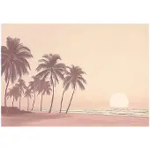 WALLARENA FOTOTAPETE Strand Meer Vlies Tapete Wohnzimmer 300x210
