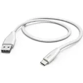 Hama 00125101, 1,5 m, USB A, USB C, USB 2.0, 0,48 Gbit/s, Weiß