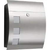 CMD 46 Wandbriefkasten Edelstahl