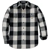 Carhartt Hubbard Loose LS Plaid Shirt oat milk (A16) XL REG