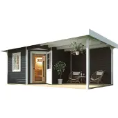 Weka Sauna "Salo" Set, 7,5 kW-Ofen mit digitaler Steuerung