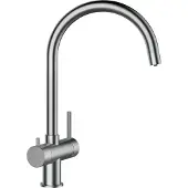 Schock Küchenarmatur "Ares" Hochdruck, Festauslauf, Filterwasser, Schwenkbereich 360