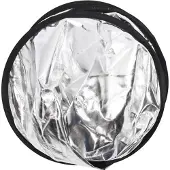 Linkstar 2-in-1-Reflektor R-90120GS gold/silber 90x120 cm