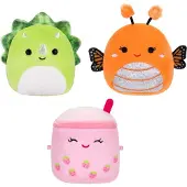 Squishmallows Kuscheltier Plüsch Micromallows Set - 3 Stück - Sammelbar