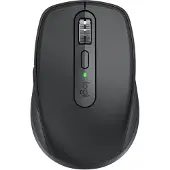 Logitech MX Anywhere 3, rechts, RF Wireless + Bluetooth, 4000 DPI, Graphit