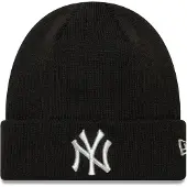 New Era Strick Wintermütze Beanie Metallic New York Yankees