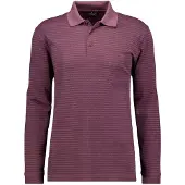 Ragman Softknit-Polo Jacquard, Langarm