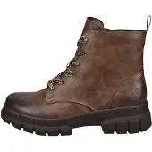 Bugatti Damen Schnürstiefeletten ROXX Braun Synthetik Größe: 41