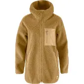 Fjällräven Pullover Vardag Pile Fleece Long Damen Buckwheat Brown-L