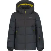 Icepeak - Stepp- Und Daundenjacken Ski /Snowboard - Louin Jr Anthracite - Kindergröße 140 cm - schwarz