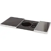 Kopp Einbau-Steckdosenleiste 1fach Schwarz 939621017
