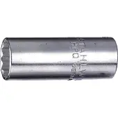 Stahlwille Doppelsechs-Steckschlü tief 1/4DRx7/16"