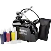 Sparmax SK-55 SK-55 Airbrush-begyndersæt med kompressor Double action