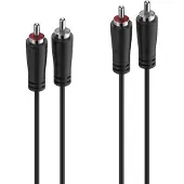 Hama Audio-Kabel, 2 Cinch-Stecker - 2 Cinch-Stecker, 1,5 m
