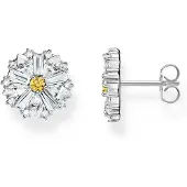 Thomas Sabo Ohrstecker Blume Lovely Daisy gross Silber