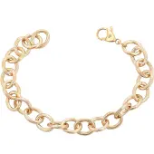 Faina Women Round Link Bracelet in Rose Gold | Gr.: onesize
