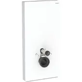Geberit Monolith Sanitärmodul für Wand-WC, 101 cm, mit Anschlussstutzen, Wasseranschluss seitlich