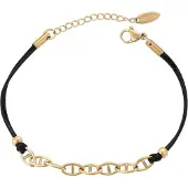 NAEMI Women Bracelet in Gold Black | Gr.: onesize