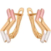 NAEMI Women Earrings in Rose Gold Silver | Gr.: onesize