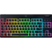 Razer BlackWidow V4 Low-Profile Tenkeyless HyperSpeed, Verkabelt & Kabellos, USB + RF Wireless + Bluetooth, Mechanischer Switch, QWERTY, RGB-LED, Schwarz