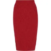 Faina Women Skirt in burgundy | Gr.: xs-s