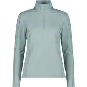 CMP Damen Second-Layer Stretch Softech Skipulli mit Dry Function grün 38